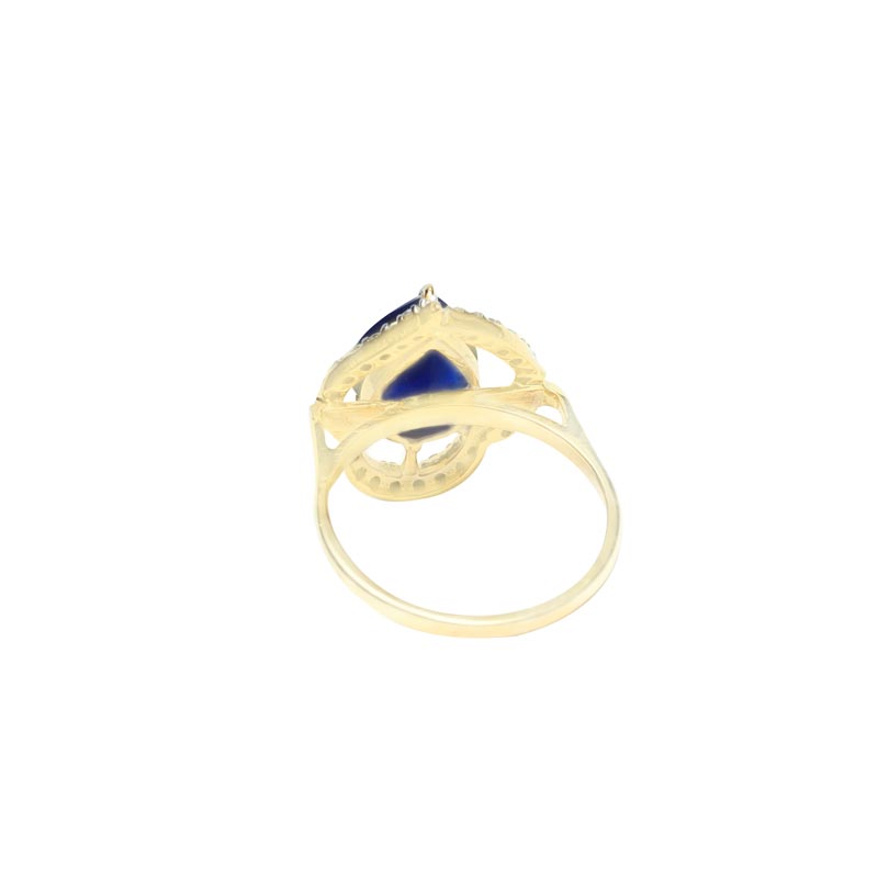 Diamond Ring,  Ladies  (Colour Stone)