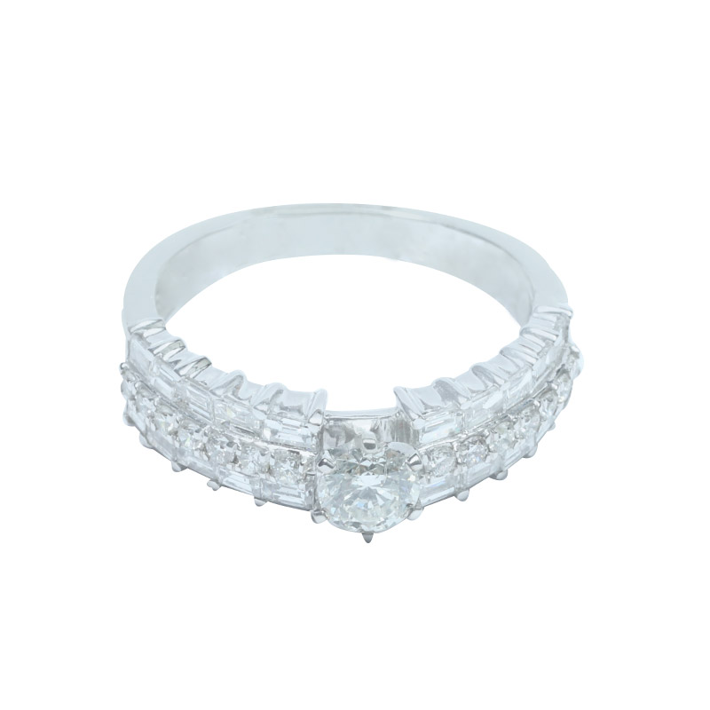 Diamond Finer Ring (Ladies-Solitaire)   