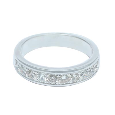 Diamond Finger Ring (Ladies- Band-)  