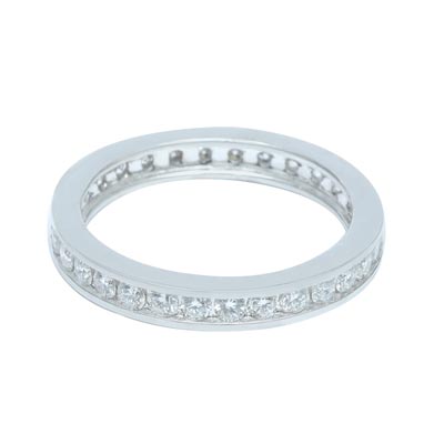 Diamond Finer Ring (Ladies- Band)  