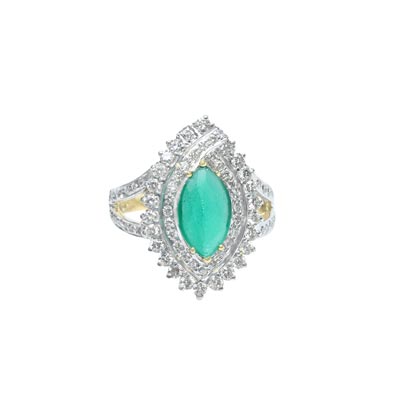 Diamond Ring,  Ladies (Colour Stone)