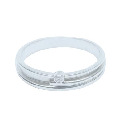 Platinum Finer Ring  